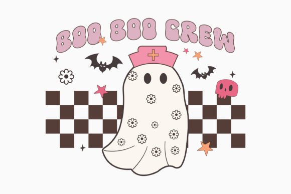 Halloween Boo Boo Crew Retro Svg Review