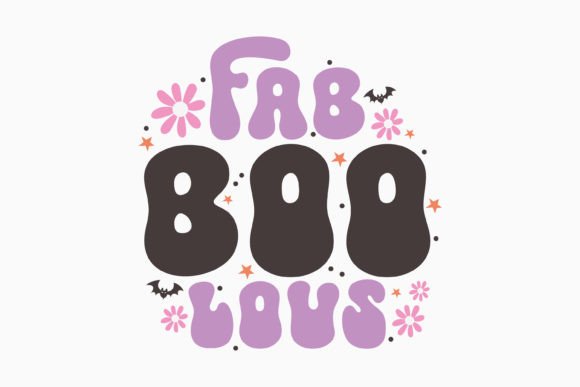 Halloween Fab Boo Lous Retro Svg Review