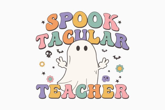 Halloween Spook Tacular Teache Retro Svg Review