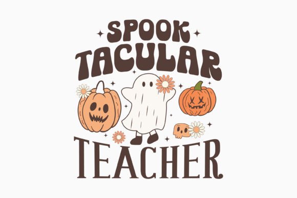 Halloween Spooktacular Teacher Retro Svg Review