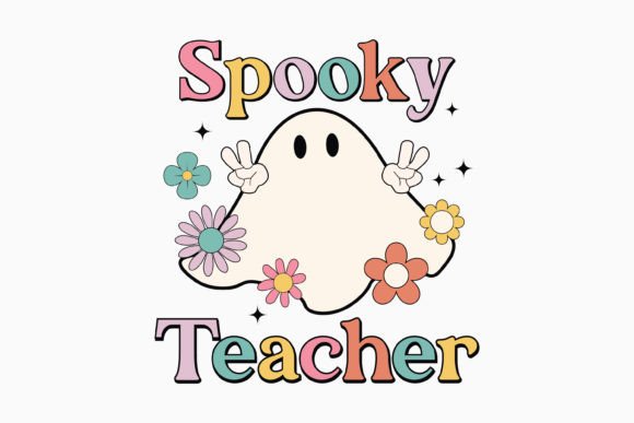 Halloween Spooky Teacher Retro Svg Review