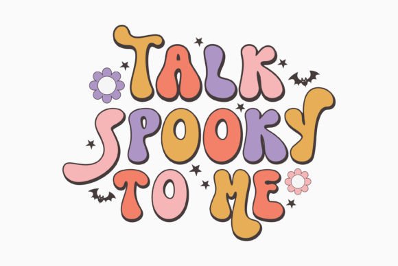 Halloween Talk Spooky to Me Retro Svg Review