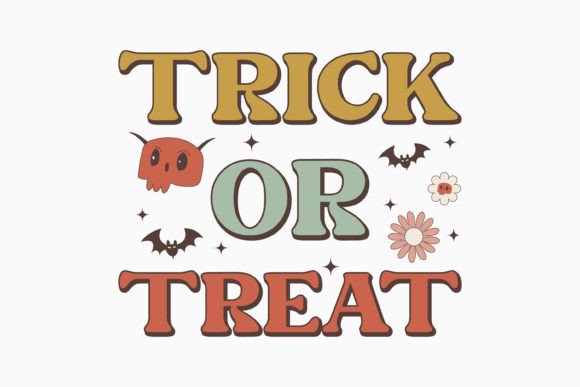 Halloween Trick or Treat Retro Svg Review