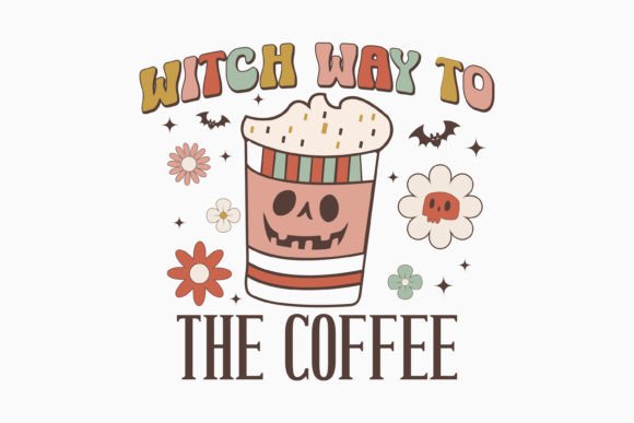 Halloween Witch Way to the Retro Svg Review