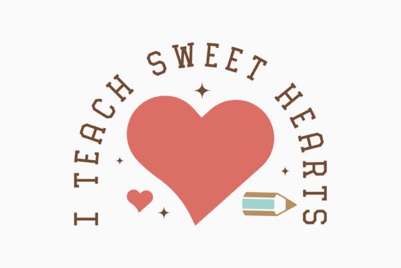 I Teach Sweet Hearts Teacher Retro Svg Review