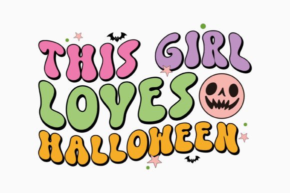 This Girl Loves Halloween Retro Svg Review