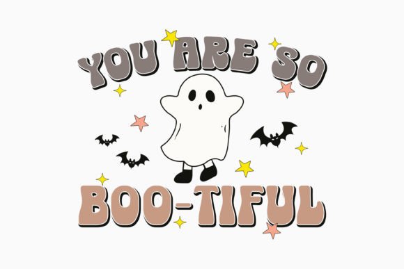 You Are so Boo Tiful Halloween Retro